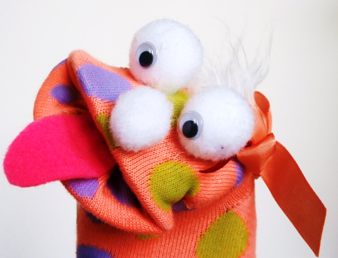 Maňásek ponožkáček.č.24