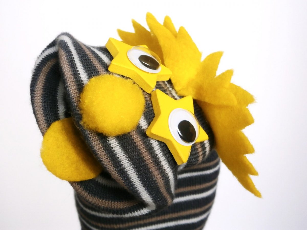 Maňásek ponožkáček.č.93