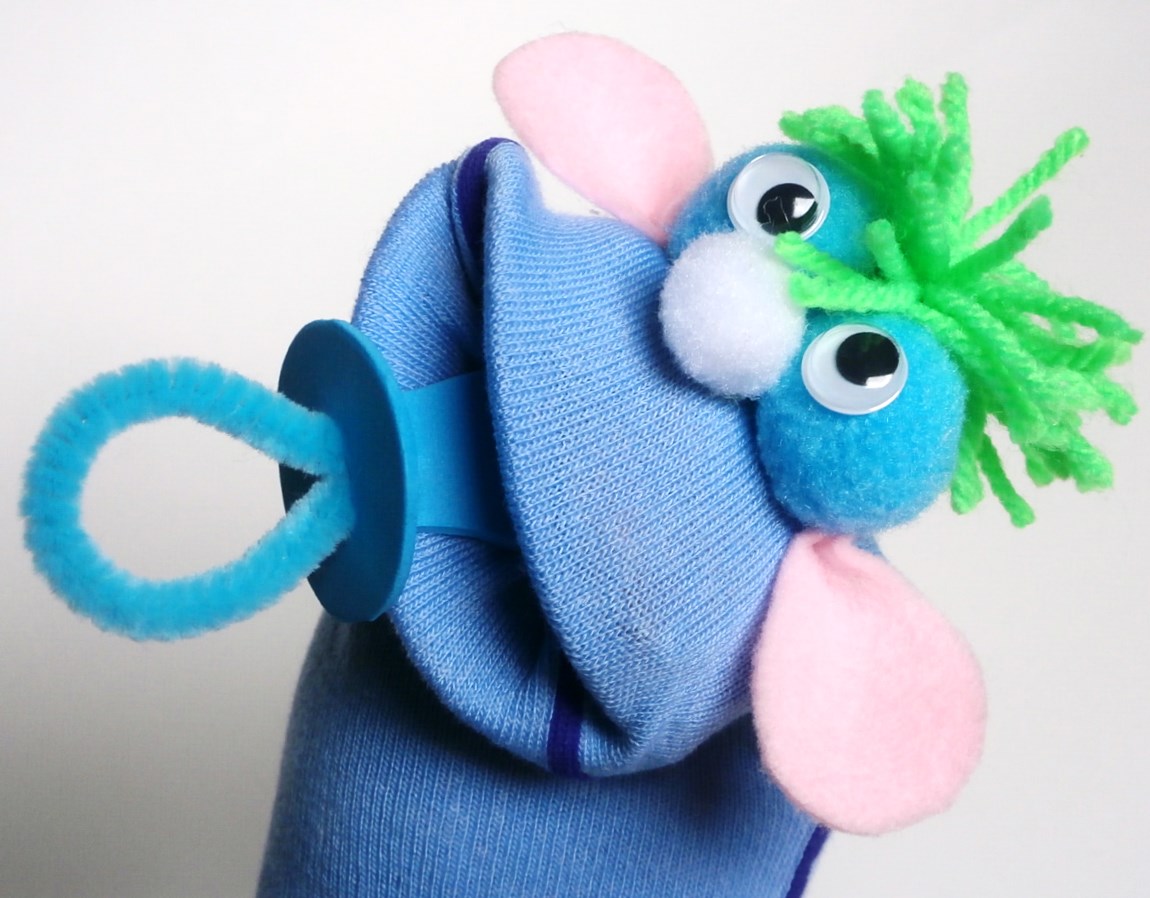 Maňásek ponožkáček.č.374