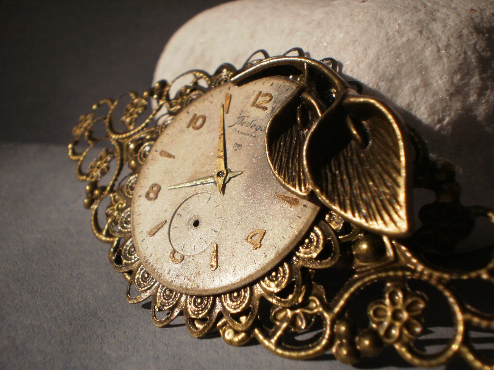 Steampunková brož III.