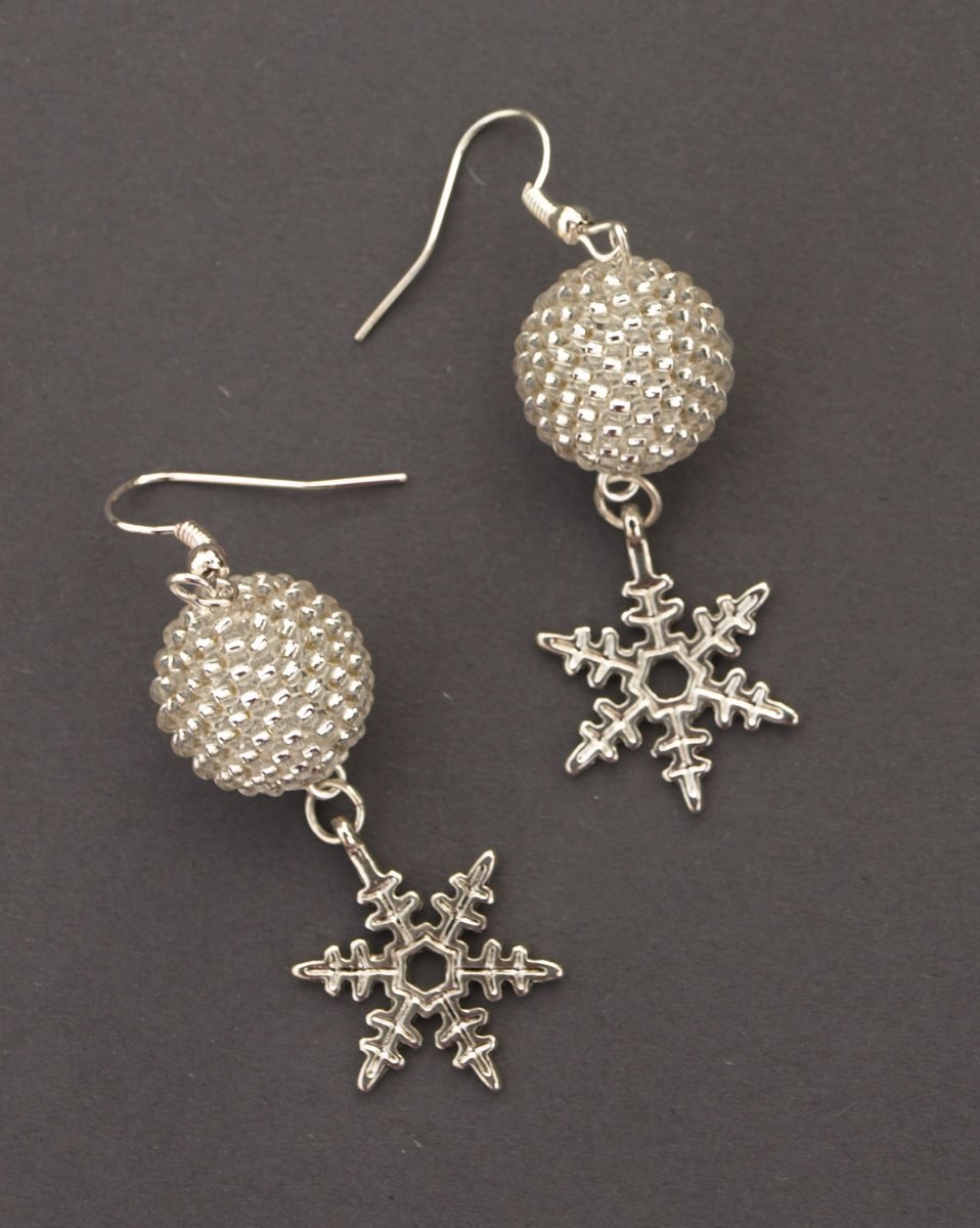 Naušnice Sněhová vločka II
