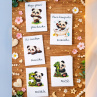 Milníkové kartičky Panda 52ks