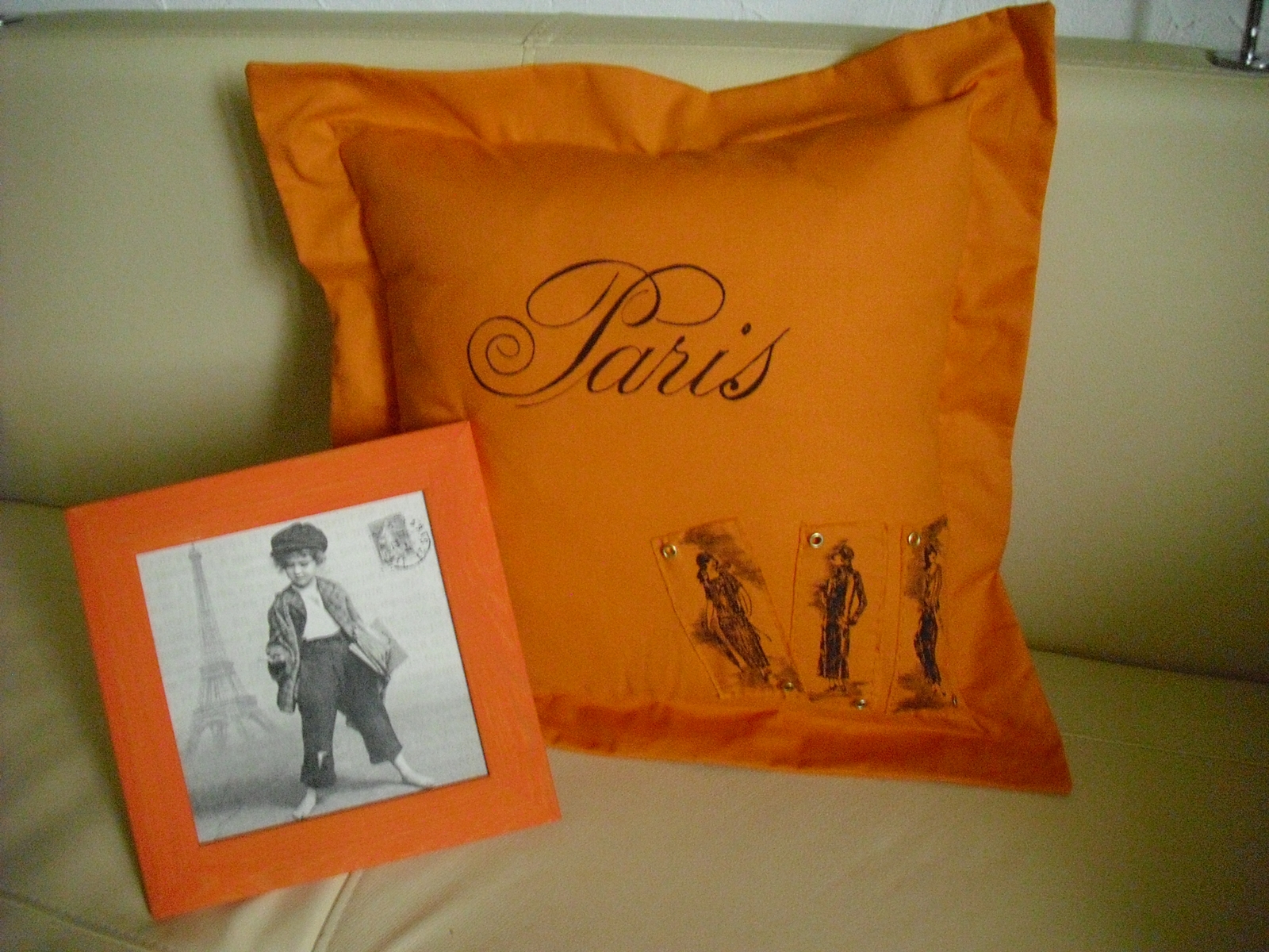 Paříž v oranžové