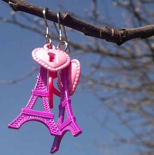 Náušky Milovaná Paříž IV.