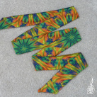 Hedvábný pásek/čelenka - Vějířky