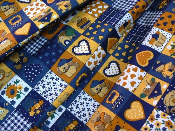 Detské záplaty - modré