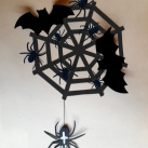 Kreativní sada - Pavučina Halloween - svítící detaily
