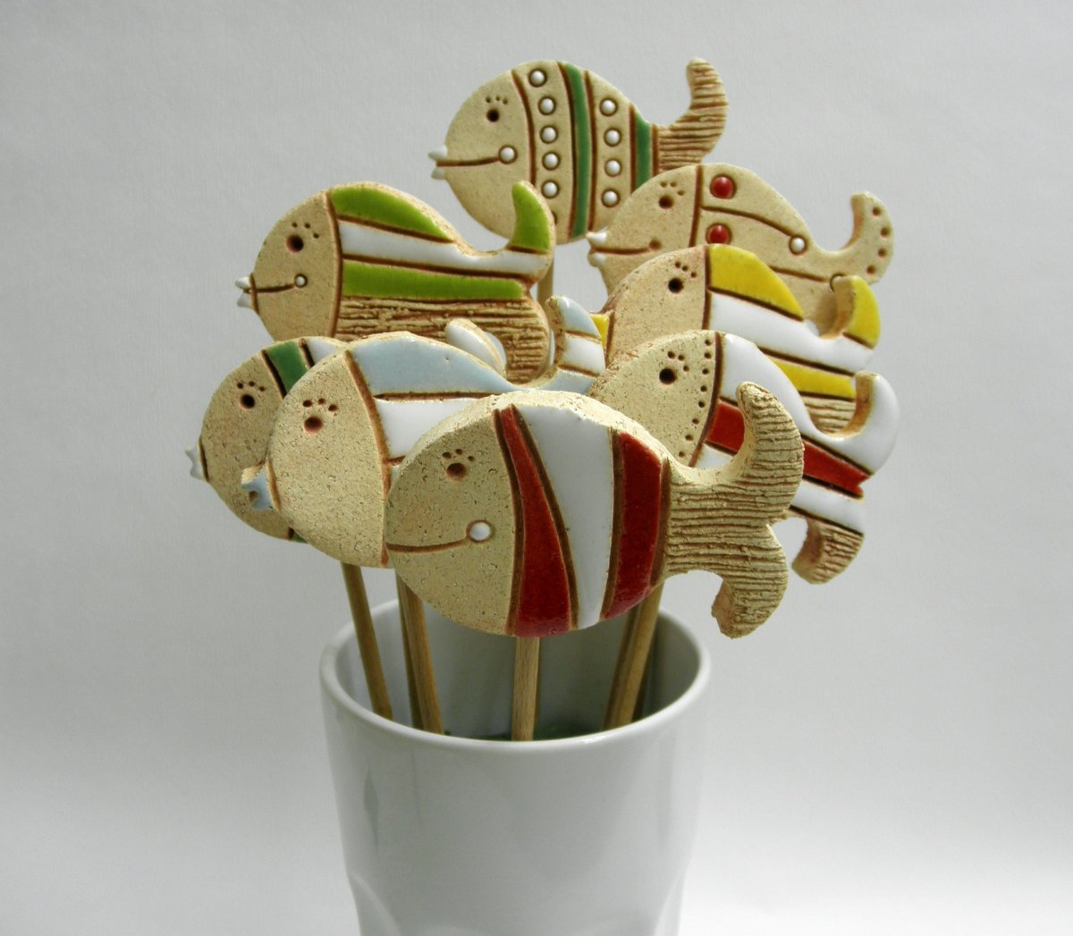 Rybka - zápich k dekoraci