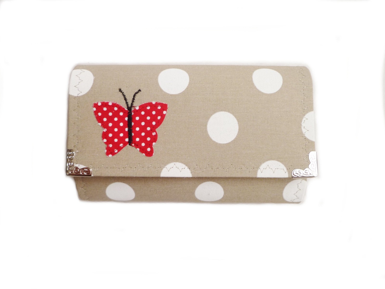 peněženka Motýlek na béžovém
