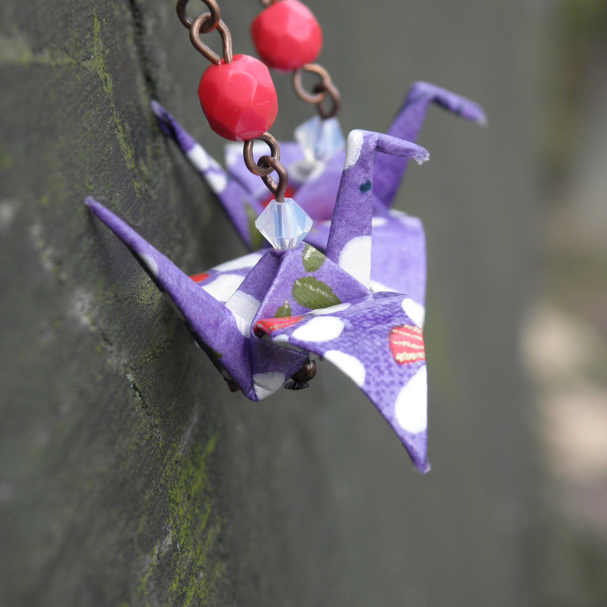 originální náušnice