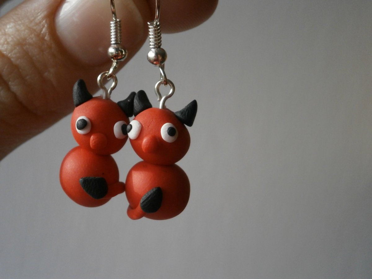 Náušnice čertíci