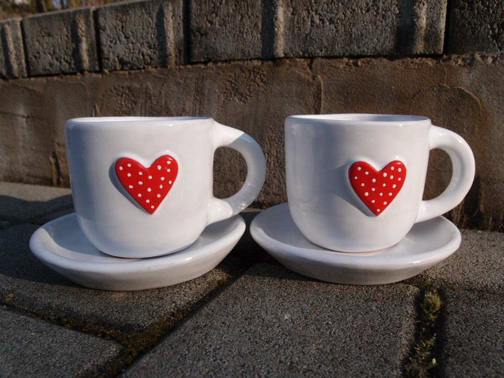 Hrníček srdíčkový