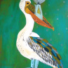 Obrázek s pelikánem
