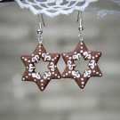 Perníkové hvězdičky fimo polymer