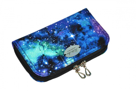 Peštovka Malá zipová peněženka *GALAXY* 16cm