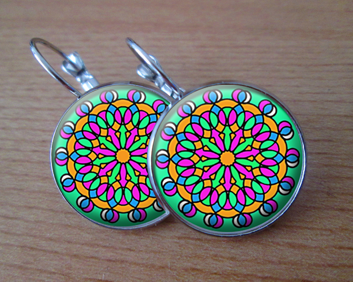 COOL VISACÍ NÁUŠNICE - Pestrobarevné