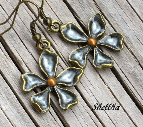 Náušnice,,MEADOW FLOWERS,, XIV.