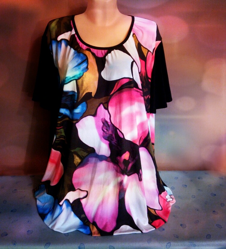 TRIČKO VELKÝ KVĚT