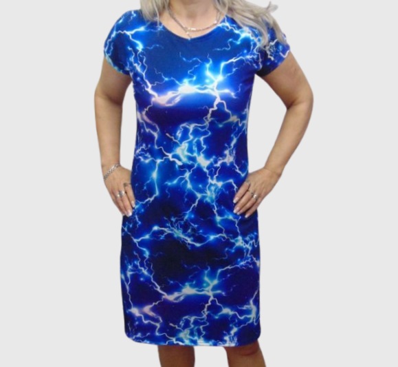 Šaty blesky S - XXXL