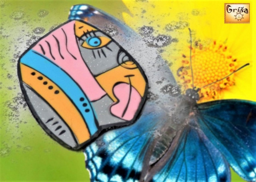 Brož à la Picasso