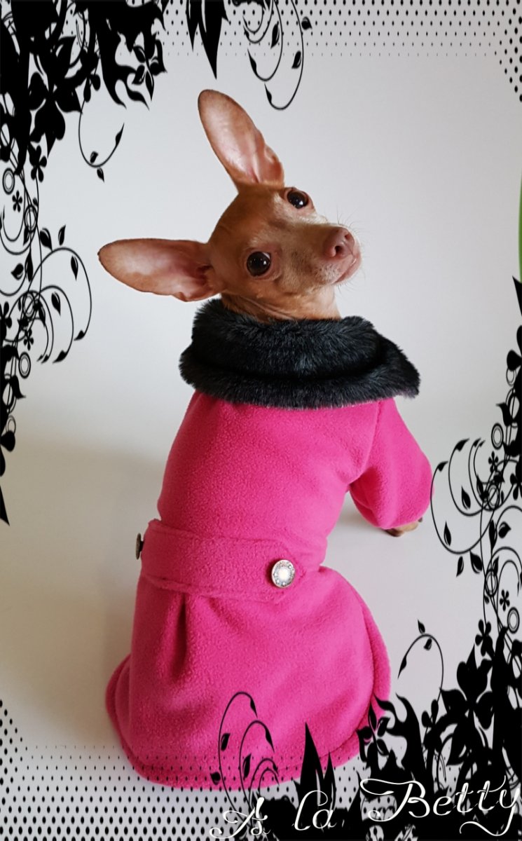 RŮŽOVÝ KABÁTEK S LÍMCEM