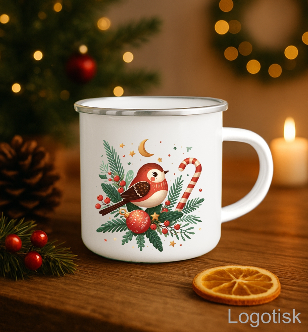 Plechový hrnek PTÁČEK se jménem