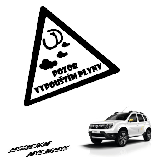 Pozor, vypouštím plyny