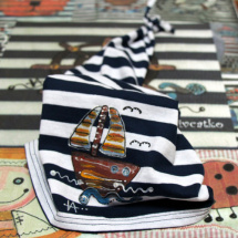 Malovaná námořnická čepule pro děti