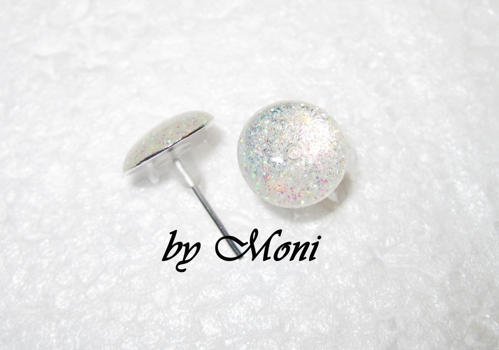 Ťupky - bílé třpytky