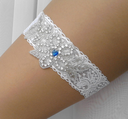 PODVAZEK - LUXUSNÍ ŠTRASOVÝ Swarovski srdíčko