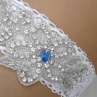 PODVAZEK - LUXUSNÍ ŠTRASOVÝ Swarovski srdíčko