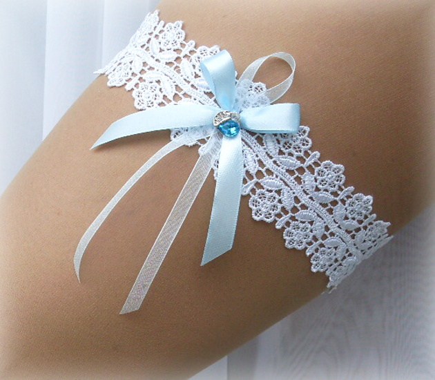 Podvazek - svatební krajkový