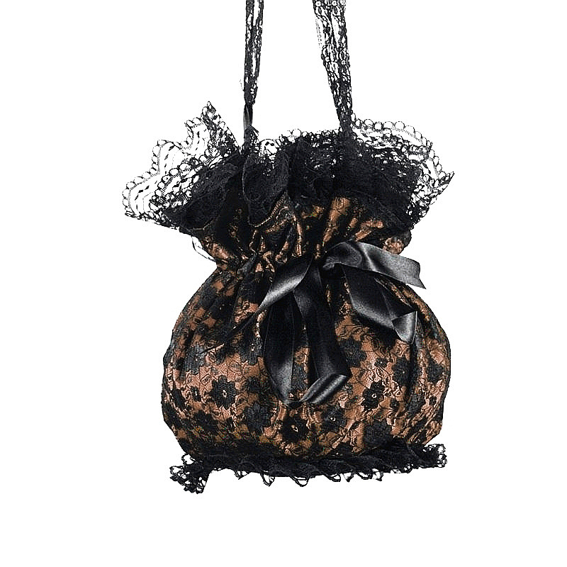 Dámská kabelka krajková pompadůrka 03009