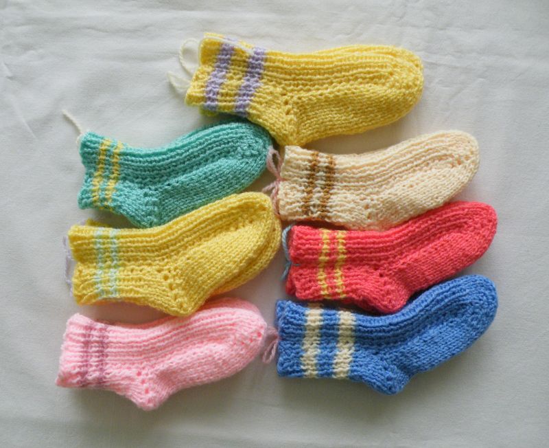 dětské ponožky s proužky