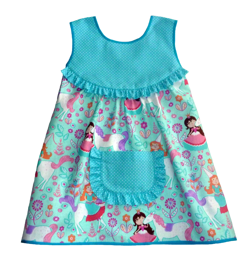 Zástěrka s princeznami