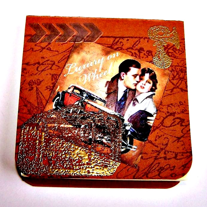 Post-it bloček - Auto