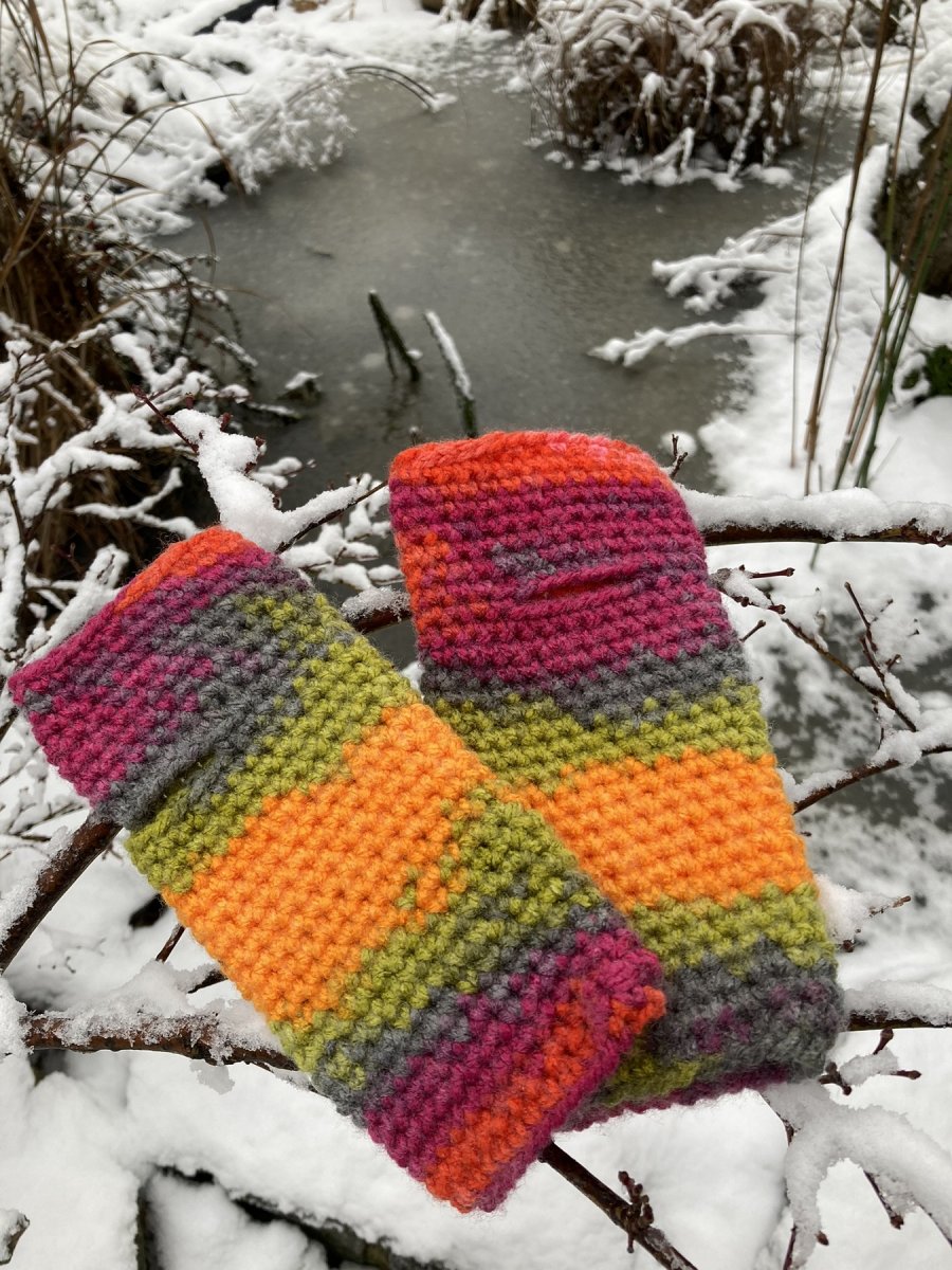 Veselé bezprstové rukavičky