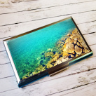 pouzdro na vizitky Mořské pobřeží