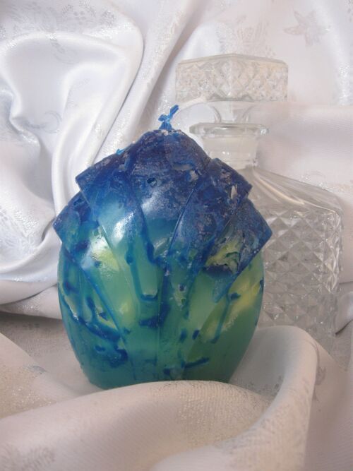 Svíčka prolévaná - barevná