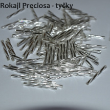Preciosa tyčky 15 mm S-L Crystal