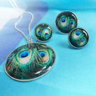 krása pavích pírek