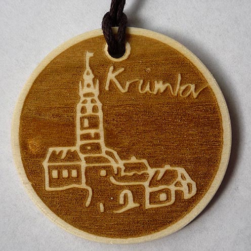 dřevěný přívěšek