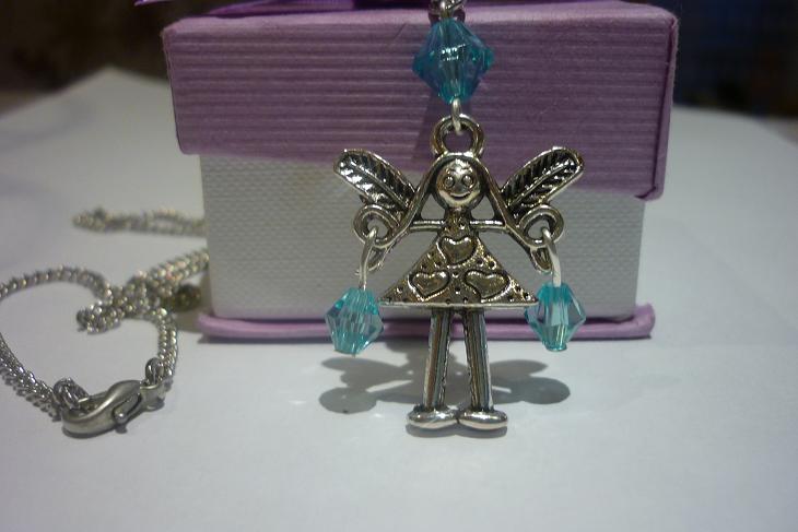 Andělka pro štěstí Modrá