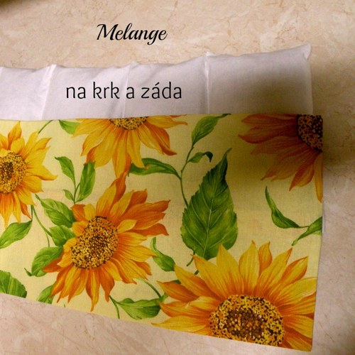kvetoucí slunečnice- kouzelný pás -XXL