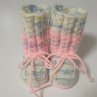 Pletené bačkůrky - 9,5 cm