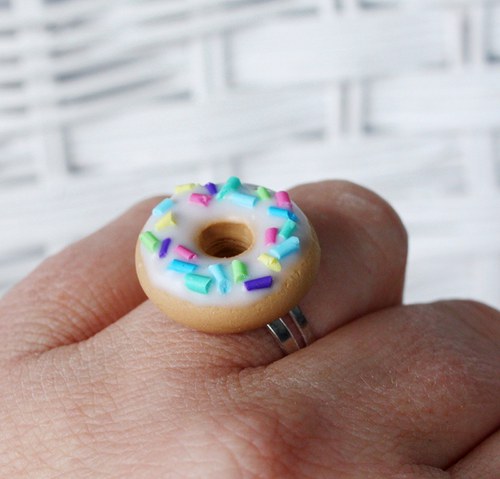 donut na prstík