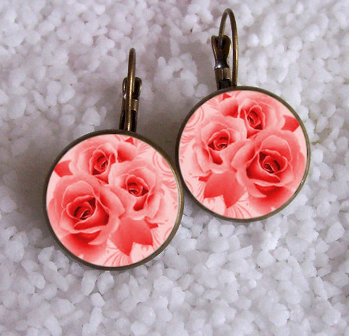 Náušnice z pryskyřice