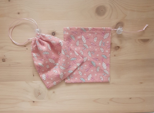 Bavlněný pytlíček s deštníčky