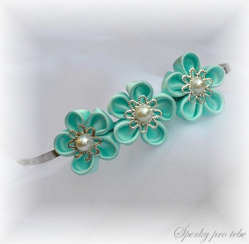 Čelenka Hana Kanzashi 