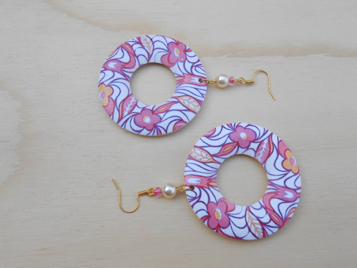 Náušnice kytičkové (703/15)